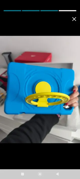 Tablet Infantil 10'' Android 15 Azul nueva!!!