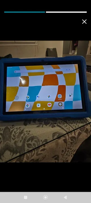 Tablet Infantil 10'' Android 15 Azul nueva!!!