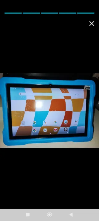 Tablet Infantil 10'' Android 15 Azul nueva!!!