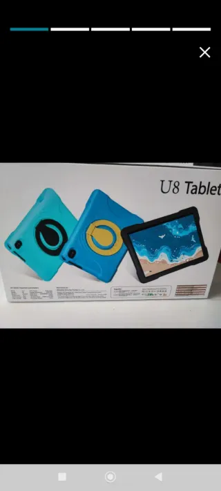 Tablet Infantil 10'' Android 15 Azul nueva!!!
