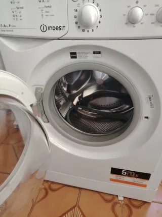 Lavadora Indesit Blanca 6kg