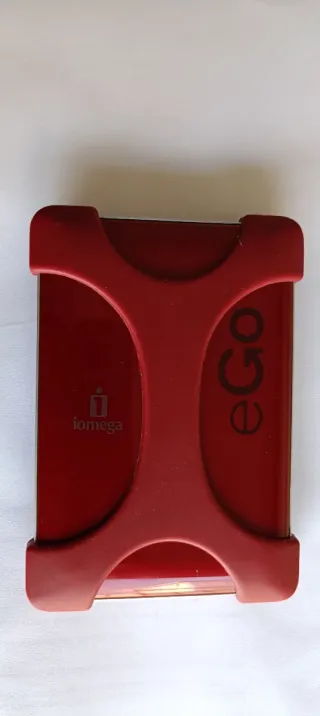 Disco Duro Externo iomega eGo Rojo