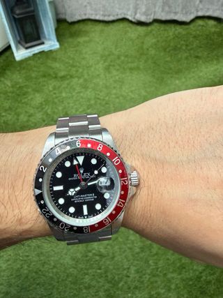 Rolex GMT-Master II Negro/Rojo