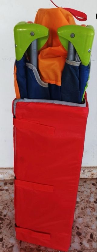 Cuna de viaje plegable