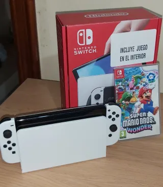 Nintendo Switch OLED + Super Mario Bros. Wonder