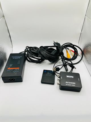 PS2 Slim SCPH-75004 + 2 Controller