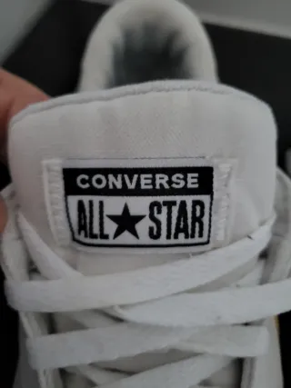 Converse All Star Player Bianco Giallo Taglia 45