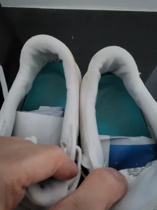 Converse All Star Player Bianco Giallo Taglia 45