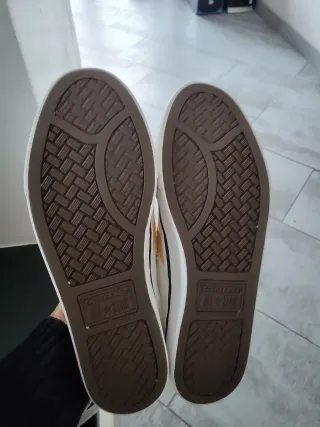 Converse All Star Player Bianco Giallo Taglia 45