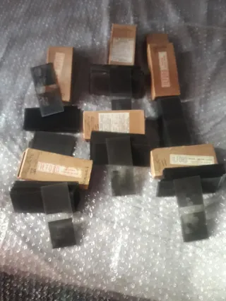 Lote 120 Placas Fotográficas Vidrio Antiguas Ilfor