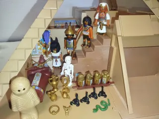 Playmobil Pirámide y Templo Egipcio