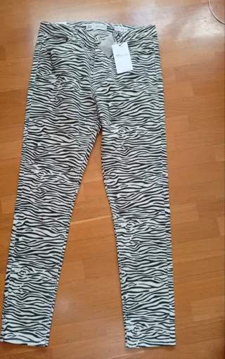 Pantalones Tresor Rojos Talla 42