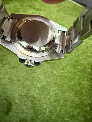 Rolex Submariner Negro/Plateado