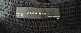 Vestido Zara Negro Talla M