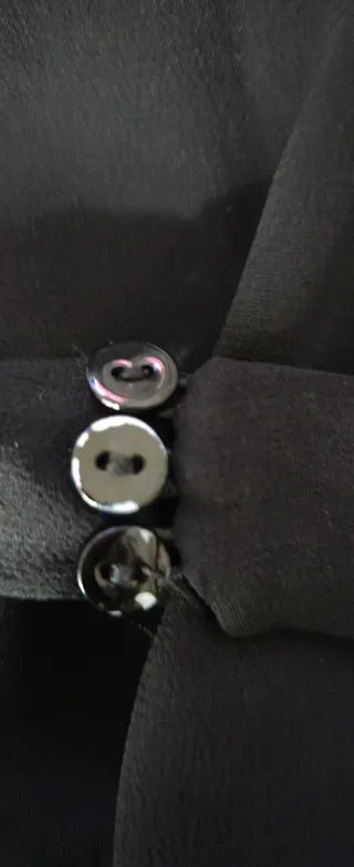 Vestido Zara Negro Talla M