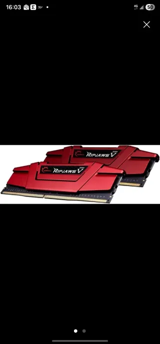 Memoria RAM G.Skill Ripjaws V DDR4 16GB