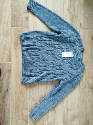 Jersey chenilla DASIRE azul talla L o XL