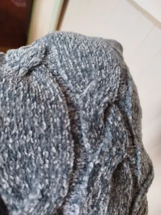 Jersey chenilla DASIRE azul talla L o XL