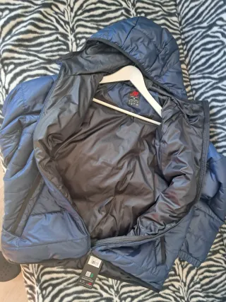 Chaqueta acolchada New Balance azul