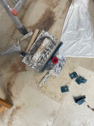 Lote Escaleras y Herramientas Obra