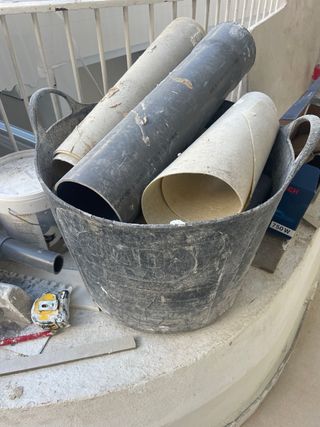 Lote Escaleras y Herramientas Obra