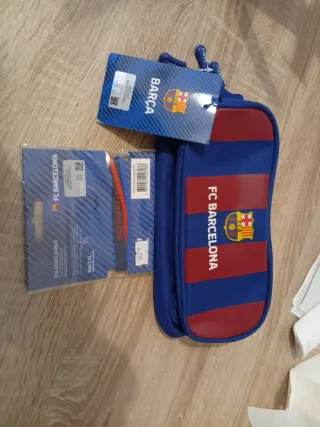 Neceser y pulseras FC Barcelona