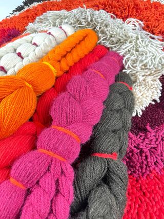 Tapiz Vintage XXL Desso Studio, Paises Bajos 1970s