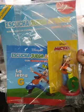 Libro Disney Jr. La letra G con Figura Mickey 7#