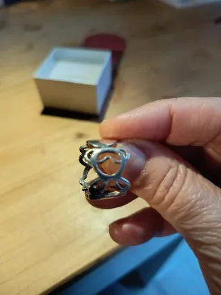 Anillo Corazón Plata