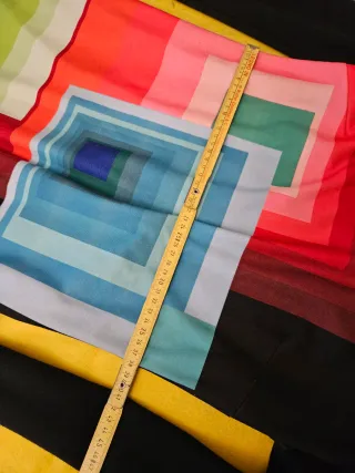 Vestitino donna fantasia geometrica