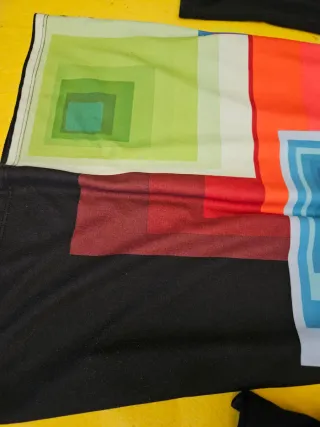 Vestitino donna fantasia geometrica