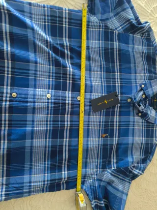 Camisa Ralph Lauren Hombre Talla L Azul