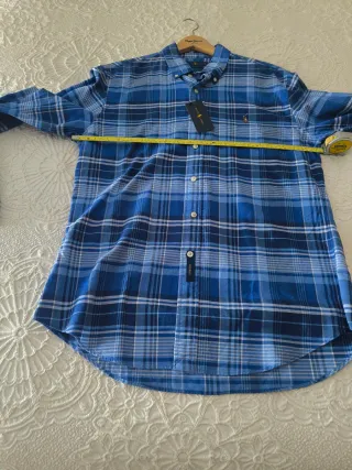 Camisa Ralph Lauren Hombre Talla L Azul