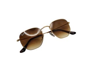 GAFAS RAY-BAN RB 3548 MARCO DORADO CRISTAL MARRON + FUNDA