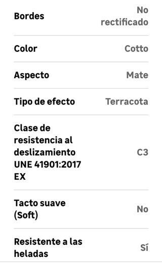 Suelo Cerámico Hervas 33x33 cm  Leroy Merlín 46 m2