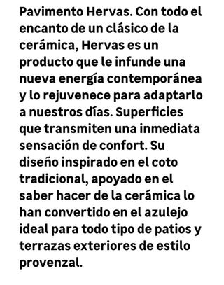 Suelo Cerámico Hervas 33x33 cm  Leroy Merlín 46 m2