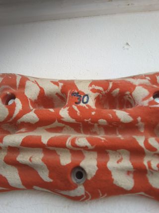 Tabla presas escalada rocódromo indoor