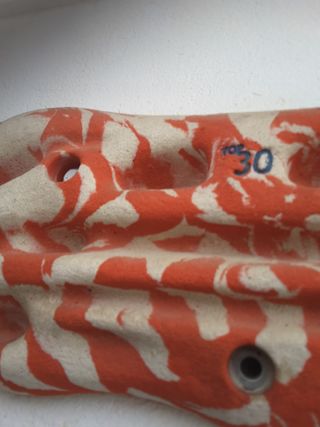 Tabla presas escalada rocódromo indoor