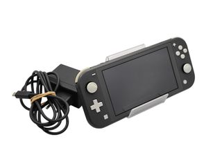CONSOLA NINTENDO SWITCH LITE GRIS + CARGADOR