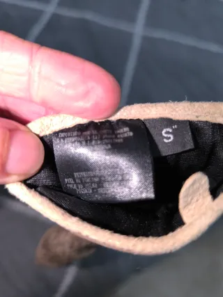 Guantes de piel talla S