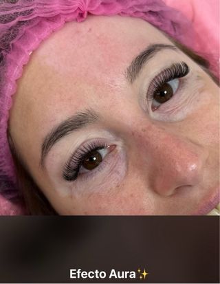 Extensiones de pestañas