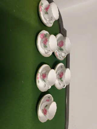 14 Tazas porcelana Meissen