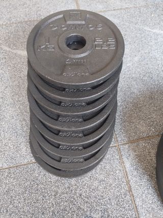 Mancuernas ajustables con maletín