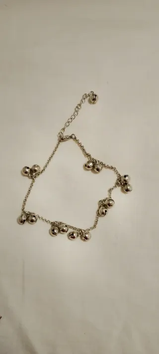 Bracciale con campanelle argento