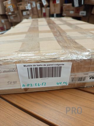 Mobile da bagno a parete sospeso