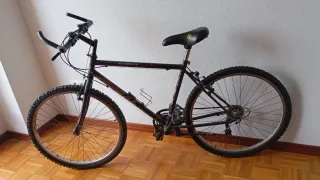 Se venden bicicletas y patinete