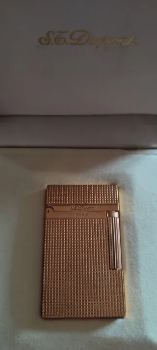 Dupont Paris Encendedor Dorado