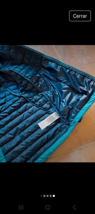 Chaqueta acolchada Columbia azul