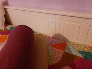 Diván blanco IKEA HEMNES con 3 cajones