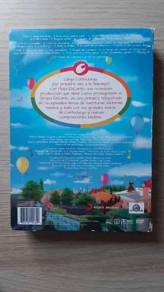 Cantajuego Plaza Encanto 3 DVD + CD